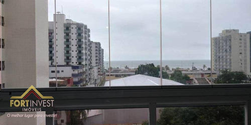 Imagem 12 de 22 de Flat Com 1 Dormitório À Venda, 41 M² Por R$ 240.000,00 - Ocian - Praia Grande/sp - Fl0007