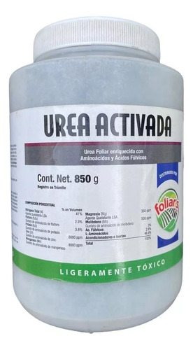 Urea Activada Ac. Fulvicos, Aminoacidos Y Micros 850 Grs