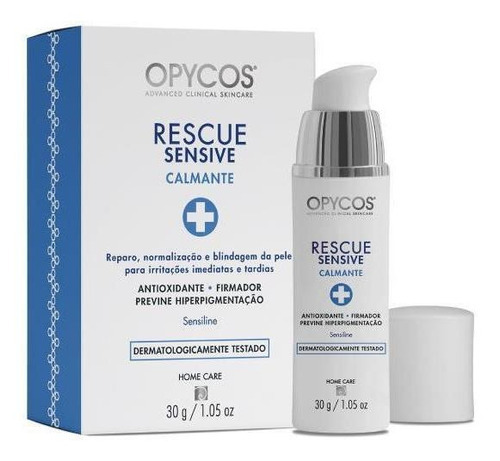 Rescue Sensive Calmante Para Peles Irritadas Opycos / 30g