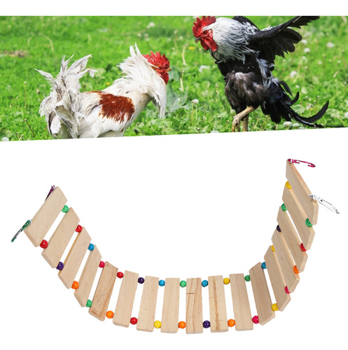 Columpio De Pollo Para Gallinas, Escalera De Madera, Comeder