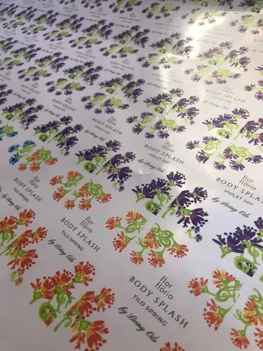 100 10x7 Stickers Vinilo Mate Etiquetas Premium Uv Adhesivos