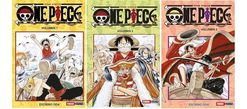 One Piece #1 Al #3 - Pack En Español Nuevo Panini Manga