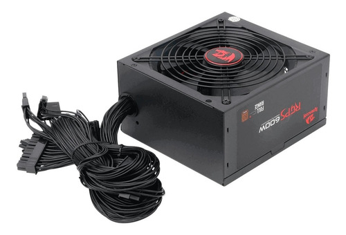 Imagen 1 de 2 de Fuente De Poder Redragon Rgps 500w - Revogames®