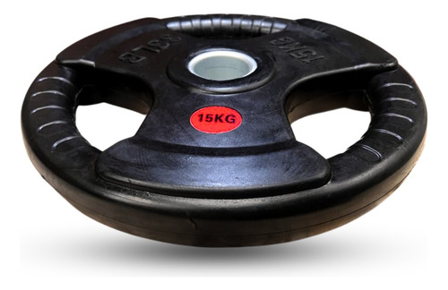 Disco Olímpico Recubierto Con Caucho 15kg (33 Lb/1pulgada)