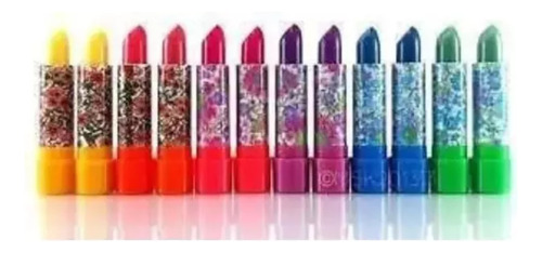 Labiales Mágicos Florales Para Labios Con Aroma 12 Piezas