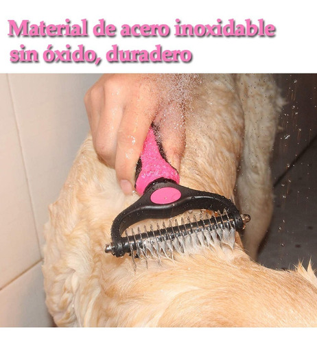Cepillo Deslanador Pelo Cepillo Grande Para Mascotas.