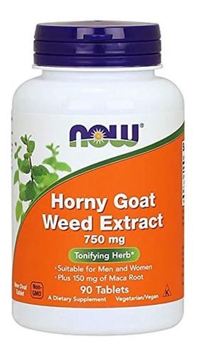 Horny Goat Weed Extract 750 Mg90 Tabletas