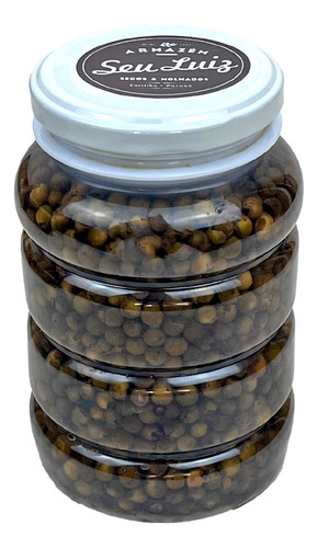 Pimenta Verde Em Conserva -poivre Armazém Seu Luiz 300g