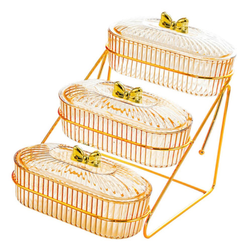 Bandeja De Fruta Múltiple Servicio 175cmx265cmx24cm 3 Capas
