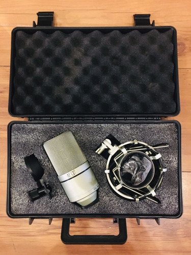 Microfone Condensador Mxl 990 Com Caixa E Shock Mount Usado