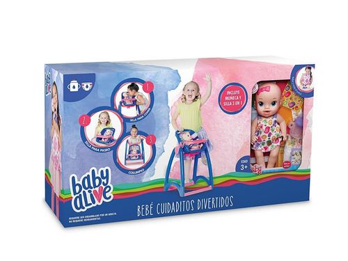 Baby Alive Muñeca Cuidaditos Divertidos