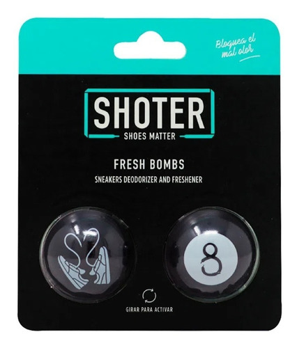 Aromatizante Para Calzado Cap Fresh Boms - Shoter