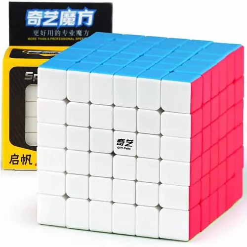 Cubo Mágico Grande 6 Centímetros 6x6 Profissional Clássico