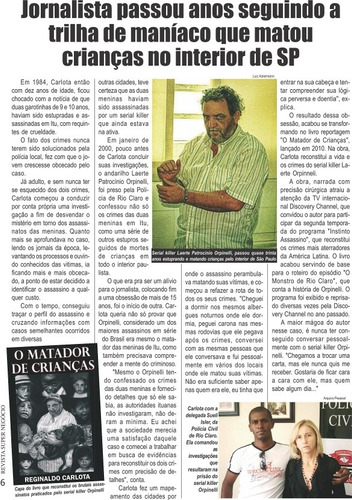 Livro O Matador De Crianças