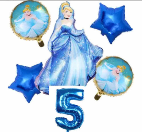 Set Globos La Cenicienta Princesa