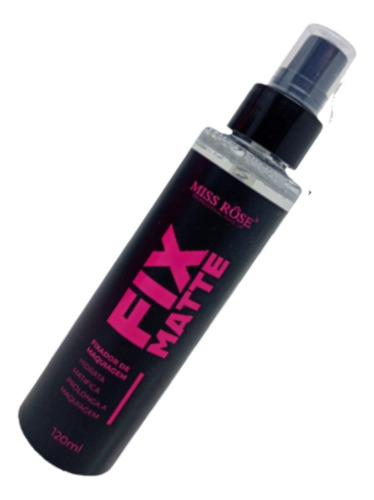 Fixador De Maquiagem Miss Rôse Fix Matte 120ml Hidratante