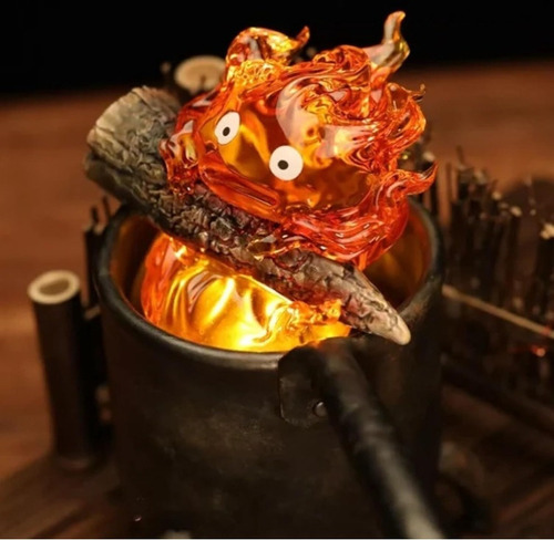 Abajur Calcifer, Lindo Abajur De Mesa 2024