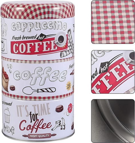 Le - Pote Porta-temperos 3 Em 1 Metal Branco 750ml 1 Unid.