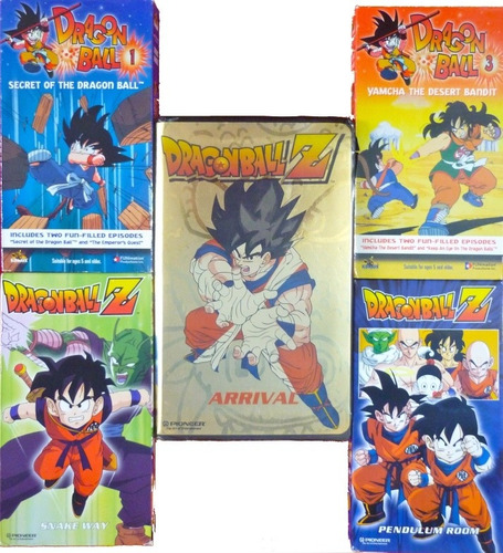 Dragon Ball Y Dragon Ball Z - Capítulos En Vhs (Usado)