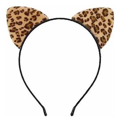 Diademas - Bonnie Z. Leonardo Cat Ears Headband Cat Leopard