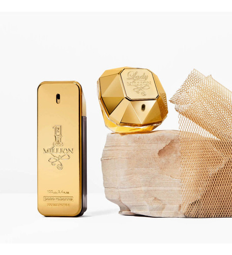 Perfume Importado Mujer P. Rabanne Lady Million Edp - 50ml Transparente