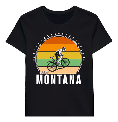 Remera Retro Montana Adventure Bike Camping Life Fog Lov0408