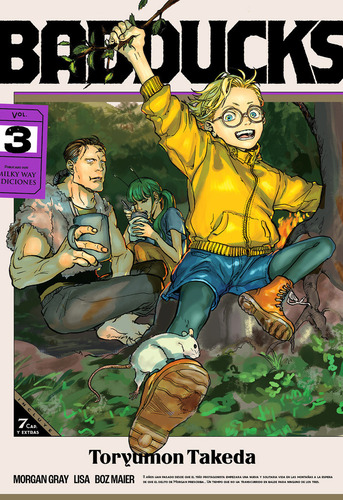 Badducks 3, De Takeda, Toryumon., Vol. 3. Editorial Milky Way ,ediciones, Tapa Blanda En Español