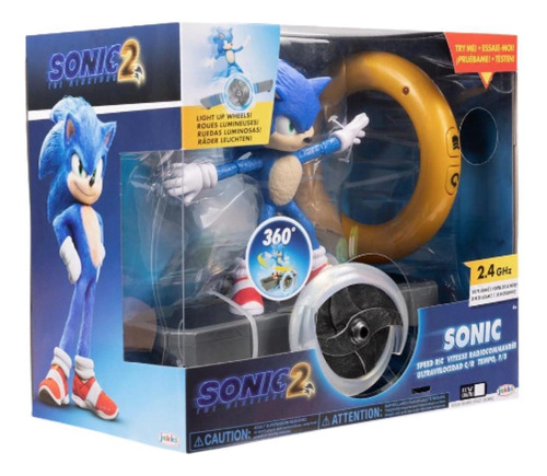 Sonic Skate Radical Gira 360º Com Controle Remoto - Candide