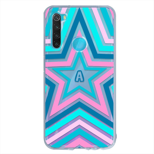 Funda Para Xiaomi Estrellas Personalizada Con Tu Inicial