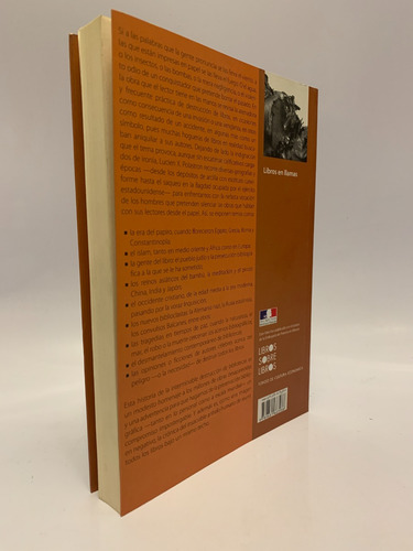 Libros En Llamas De Lucien X. Polastrón (Usado)