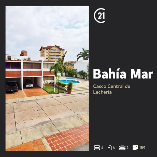 Imagen 9 de 9 de Alquiler Townhouse Res. Bahía Mar, Lechería