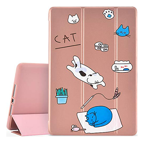 Joyland Funda De Caja De Cat Pad Para iPad 5th/6th (generaci