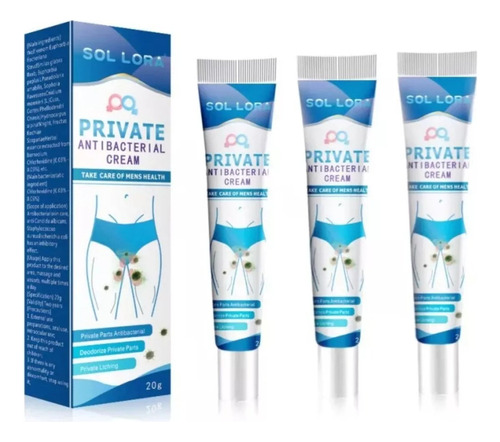 Crema Para La Picazón En Partes Íntimas Masculinas 3pcs