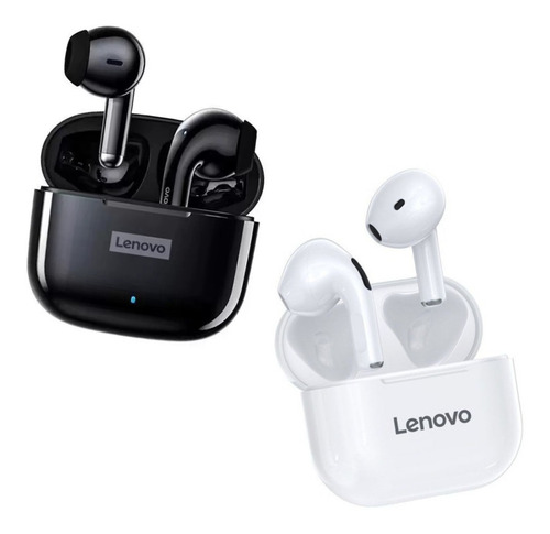 Imagen 7 de 8 de Audífonos in-ear inalámbricos Lenovo LivePods LP40 x 1 unidades blanco