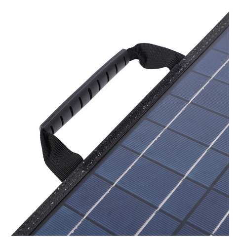 Kit De Panel Solar Plegable De 80 W, Medidor De Ajuste De Án