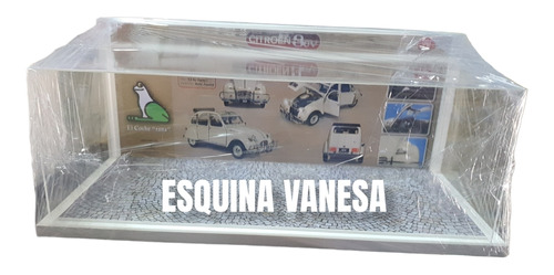 Caja Acrilica / Tapa Acrilica Para Citroen 3cv Gigante 1:8