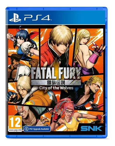 Fatal Fury City Of The Wolves Edición Especial Ps4 Físico