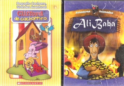 Clifford De Cachorrito + Ali Baba . 2 Dvd Originales