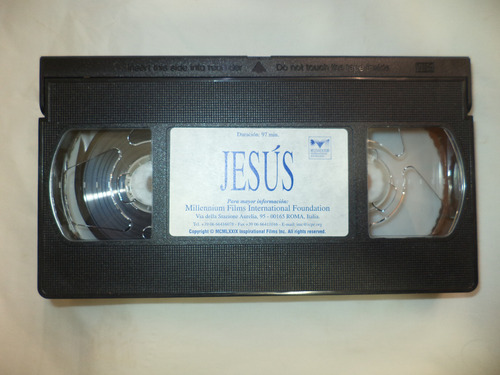 Película. Jesús. Edición Especial Del Jubileo. Vhs (Usado)