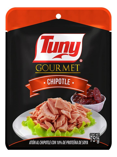 5 Pzs Tuny Lomo De Atun Ensalada De Chile Gourmet 75gr