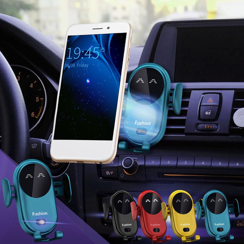 Soporte Para Teléfono De Carga Inalámbrica Para Automóvil Co