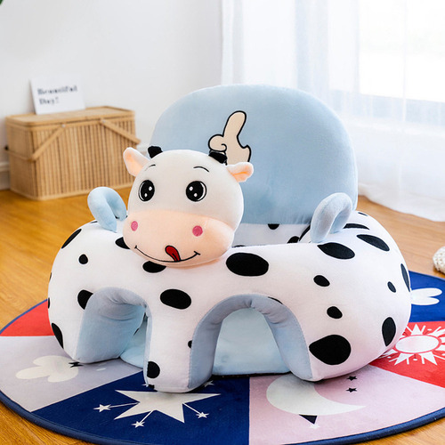 Soporte De Sofá Para Bebé Con Dibujos Animados De Felpa Sin