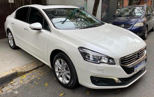 Imagen 9 de 15 de Peugeot 508 2018 1.6 Thp Feline 163cv Blanco Techo Cuero Aut