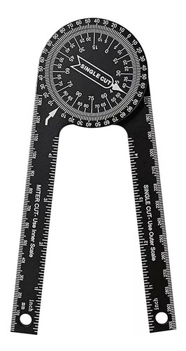 Goniómetro Medidor De Ángulos Aluminio Profesional Guiller