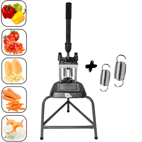 Cozinha Gourmet Picador Cortador e Fatiador Cabrita Médio Tripé de Mesa + Brinde