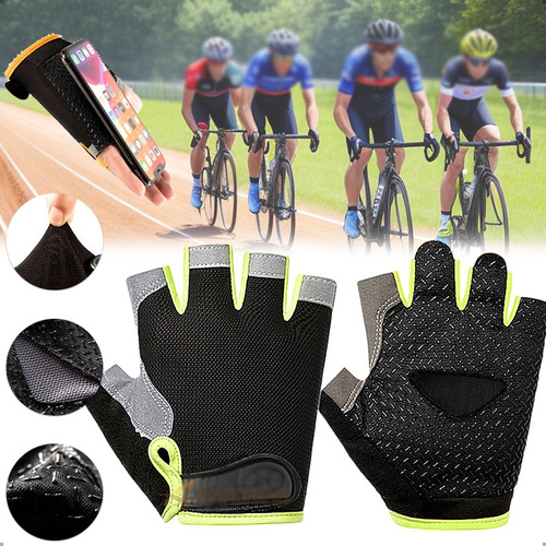 Guantes De Gym Gimnasio Deportes Ciclismo Para Mujer Hombre