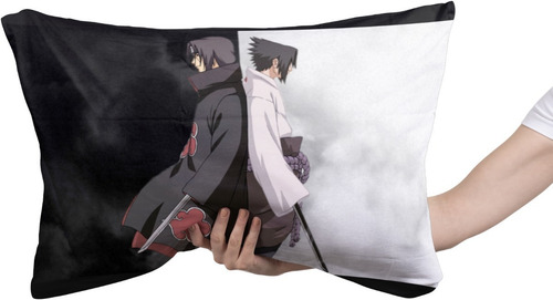 Cojin Almohada Sasuke Itachi Diseño Unico Naruto Anime Arte Diseño De La Tela Videojuego