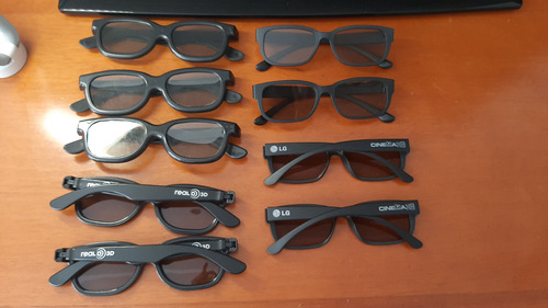Lentes 3d Para Tv Y Cine (Usado)