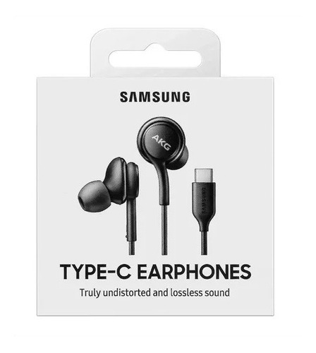 Audífonos Samsung Tipo C Eo-ic100 Negro Con Envío Gratis!