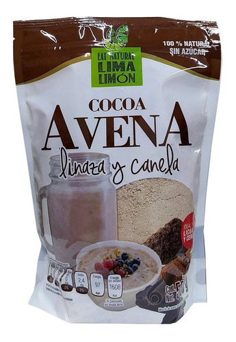Avena Linaza Y Canela Eat Natural Lima Limon 500 G